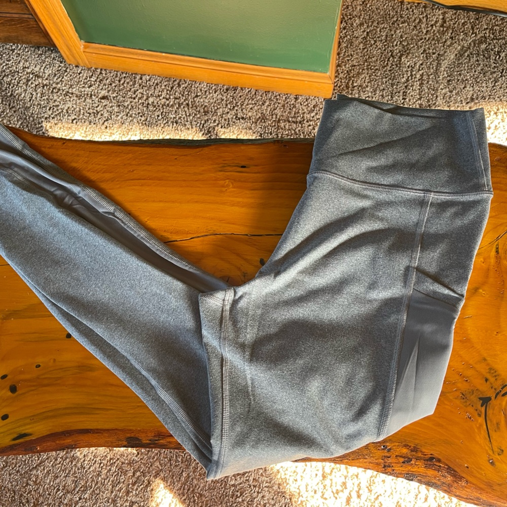 Fabletics Gray On-The-Go Leggings - Size L - image 2